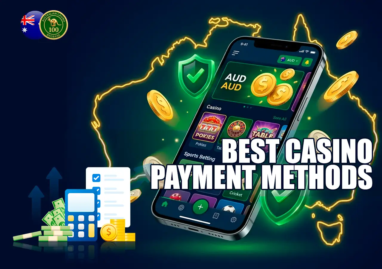 Australian fast deposit methods PayID PayID, Visa, Mastercard and Neosurf
