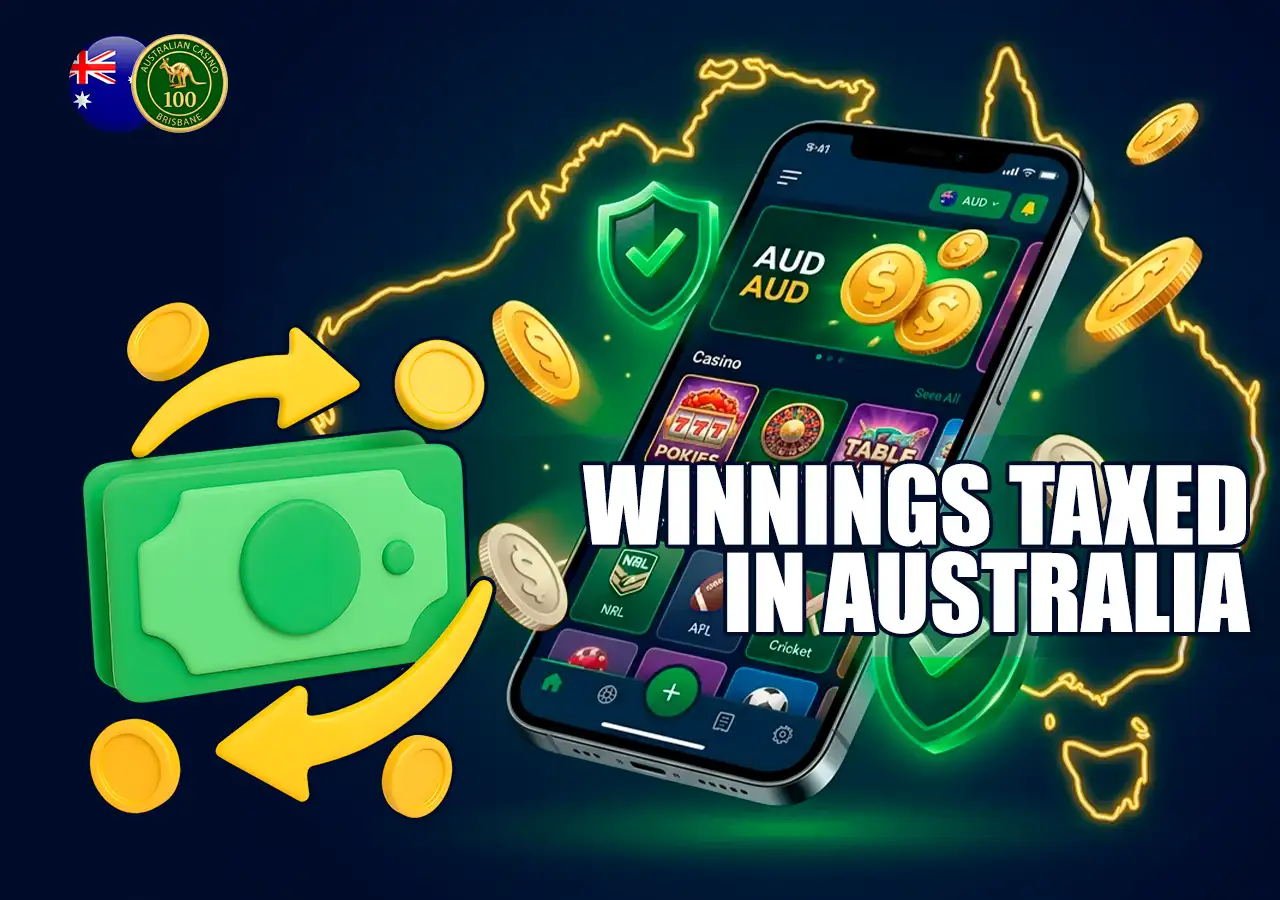 ATO Australian Taxation Office 0 percent tax rate symbol on casino winnings
